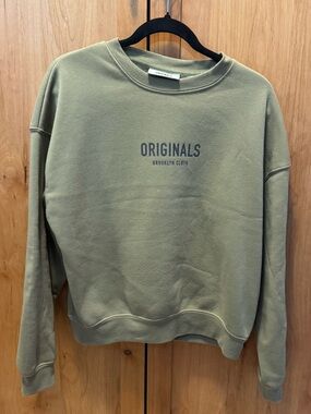 Originals Brooklyn Cloth Olive Green Crewneck